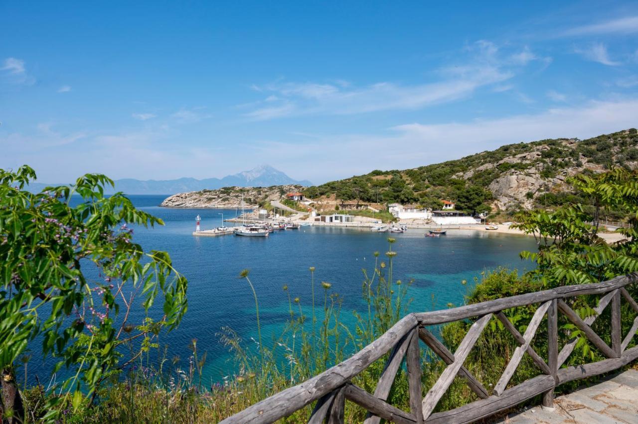 Athos View - Golden Fig Sykia Lodge Paralia Sikias Экстерьер фото