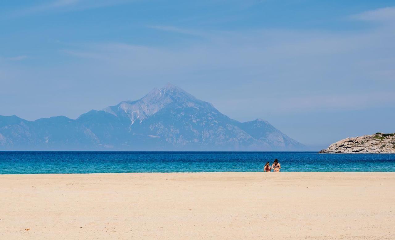 Athos View - Golden Fig Sykia Lodge Paralia Sikias Экстерьер фото